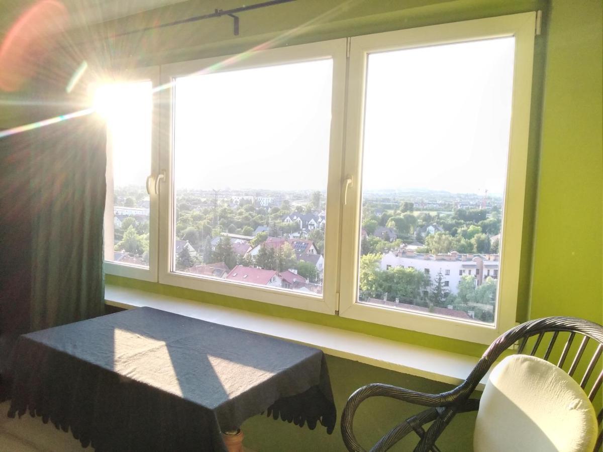 Ferienwohnung Panoramic Views Krakau Exterior foto